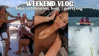 WEEKEND VLOG| A LITUATION, BIRTHDAY GIRL TURN UP, LAKE TRIP, CLUBBING & LOTS OF DRANKSSS!