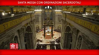 Papa Francesco - Santa Messa con Ordinazioni sacerdotali 2019-05-12