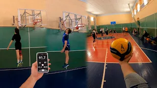 Jump contest first person | Vertical Jump Challenge «Dream Team» | Volleyball first person