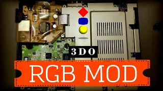 3DO RGB + 240p mod. Установка мода на Panasonic FZ-10