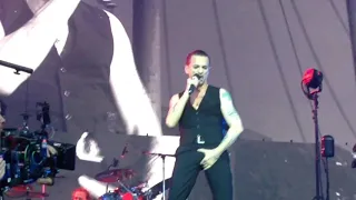 Depeche Mode Waldbüne Berlín 25 july 2018 Global Spirit Tour " its not good" seconds