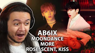 AB6IX - 'MOONDANCE' (WOONG) & 'MORE' (DONGHYUN) & 'ROSE, SCENT, KISS' (DAEHWI) M/Vs | REACTION