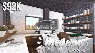 Modern Loft | Roblox Bloxburg | GamingwithV