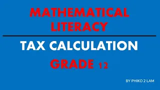 Income Tax Calculations