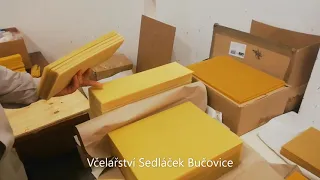 3/21  Rozdíly v mezistěnách. Včelařství Sedláček.