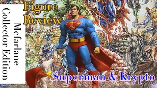 FIGURE REVIEW Superman & Krypto Mcfarlane DC Multiverse Collector Edition Return of Superman