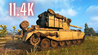 World of Tanks FV4005 Stage II 11.4K Damage 7 Kills & FV4005 Stage II 10K Damage 8 Kills