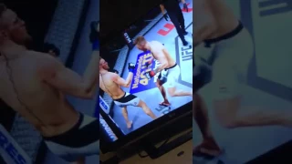 Красивый нокаут в игре UFC2