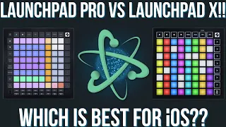 LaunchPad X vs LaunchPad Pro for iOS | AUM & Atom Piano Roll 2 Comparison 🤯