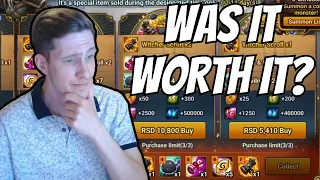 I SPENT 500$ ON SUMMONS (Summoners War)