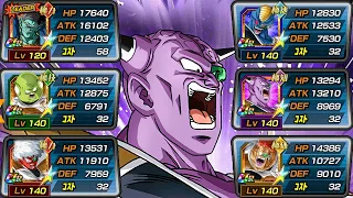 100% F2P EZA GINYU FORCE MEMBERS WITH LEVEL 10 LINKS ON THE SAME TEAM! Dragon Ball Z Dokkan Battle