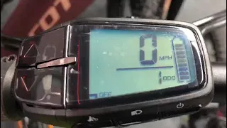 Habike 2021 E-Bikes: How to change the speed display from kph to mph