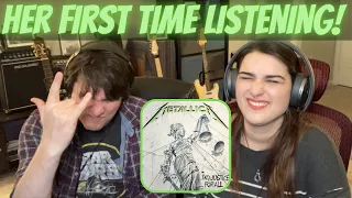 WIFE REACTS to Metallica - Dyers Eve for FIRST TIME | COUPLE REACTION