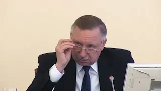 Первая рабочая неделя врио губернатора Петербурга Александра Беглова