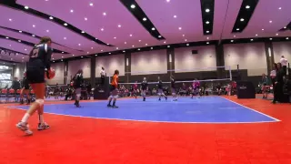 Match 1 Set 2 Team Pineapple 14U vs Summit MLK Volleyball Challenge