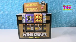 Minecraft Mini Figures Palooza Blind Box Toy Opening | PSToyReviews