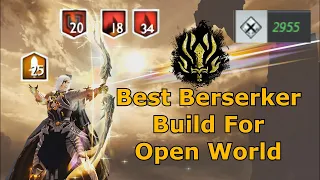 Guild Wars 2 : Best Berserker Build For Open World (Updated Check Description)
