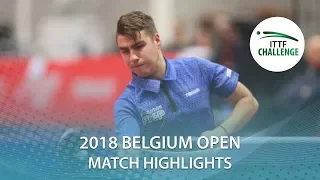 Marcos Madrid vs Darko Jorgic | 2018 ITTF Belgium Open Highlights (R16)