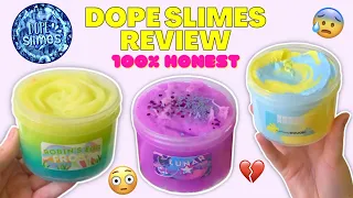 BRUTALLY HONEST DOPE SLIMES REVIEW!- Famous Slime Shop Review!