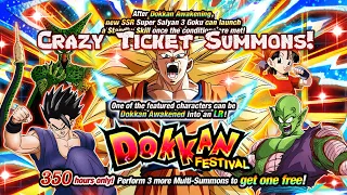 ZENO! SSJ 3 Goku & Hirudegarn Ticket Summons (DBZ Dokkan Battle) #dokkanbattle