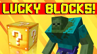 MINECRAFT | Lucky Blocks - Mutant Zombie | ¡¡Un Zombie muy poderoso!!