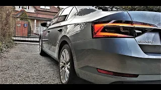 2020 SKODA Superb - pierwsza trasa ...l/100km 3 foteliki TEST PL Bida Vlog