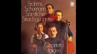 SCHUMANN - String Quartet Op.41 No.2 - Quartetto Italiano (1971)