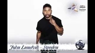 John Lundvik - Too Late For Love - Sweden 🇸🇪 - Official Video - Eurovision 2019 Lyrics Video