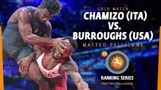 GOLD FS - 74 kg: Jordan BURROUGHS (USA) vs. Frank  CHAMIZO MARQ (ITA)