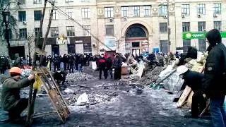Киев: Из рогатки по милиции