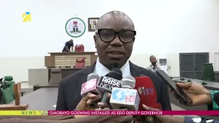 Omobayo Godwins Installed As Edo Deputy Governor