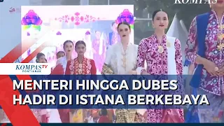 Menteri, Duta Besar, hingga Tokoh Wanita Tampil Cantik di Istana Berkebaya Sambut HUT RI