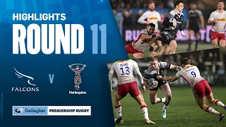 Newcastle v Harlequins - HIGHLIGHTS | Esterhuizen Shines For Quins | Gallagher Premiership 2023/24