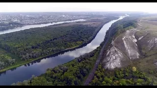 Лиски - Откос - Меловые горы - река Дон - озеро Богатое (10 км) (кэш FPV 720p)