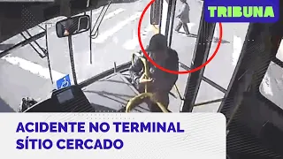 Vídeo mostra atropelamento que matou idosa no Terminal do Sítio Cercado, em Curitiba