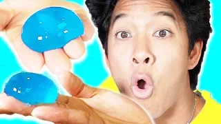 DIY Edible Water Bottle YOU CAN EAT!!!! *NO PLASTIC*