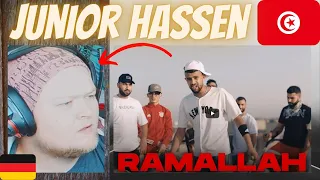 🇹🇳 JUNIOR HASSEN GOT THE RADIANCE | Ramallah | German Rapper reacts