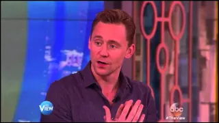 Tom Hiddleston on 'The View'  Star of 'Crimson Peak'