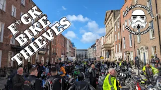 Protest against bike thieves