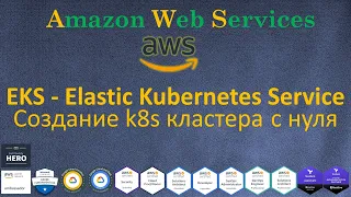 AWS - EKS - Elastic Kubernetes Service - Создание k8s кластера с нуля