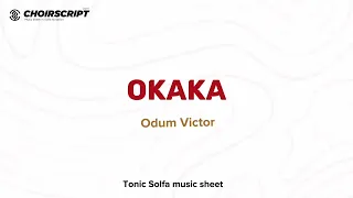 Okaka Solfa notation music by Odum Victor