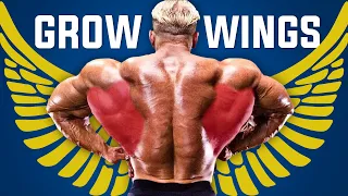 Top 6 Back Strength Exercises for BIGGER LATS | WIDE WINGS Workout