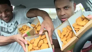 McDonald's Chicken Nugget Challenge @hodgetwins