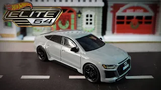 HOT WHEELS ELITE 64 AUDI RS 7 SPORTBACK #hotwheels #elite64 #audirs7sportback