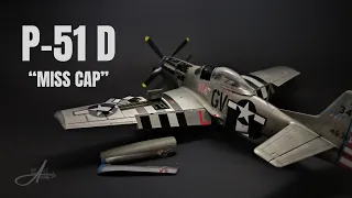 P-51 D "Miss Cap" - Tamiya 1/32 | Full build