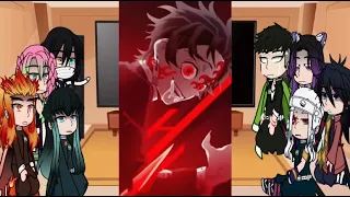 Hashira react to Tanjiro and Nezuko | Compilation | Demon Slayer | Gacha Club | Read Des