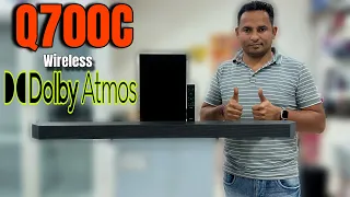 Latest Samsung Q700C Soundbar With Wireless Dolby Atmos | Demo And Review