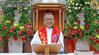 "Kanus-a ta makakita ug Anghel?" 8/24/2021 Misa ni Fr. Ciano sa SVFP.