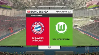 FIFA 23 - FC Bayern München vs Wolfsburg - Bundesliga Matchday 22