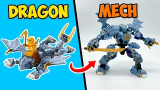 I turned a Lego Ninjago Dragon into a MECH!